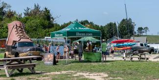 Outdoor education display